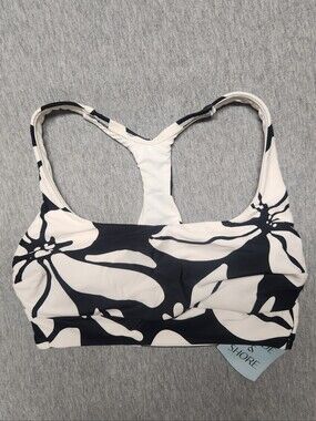Shade & Shore Women’s Tropical Print Racerback Longline Bikini Top – Multi
